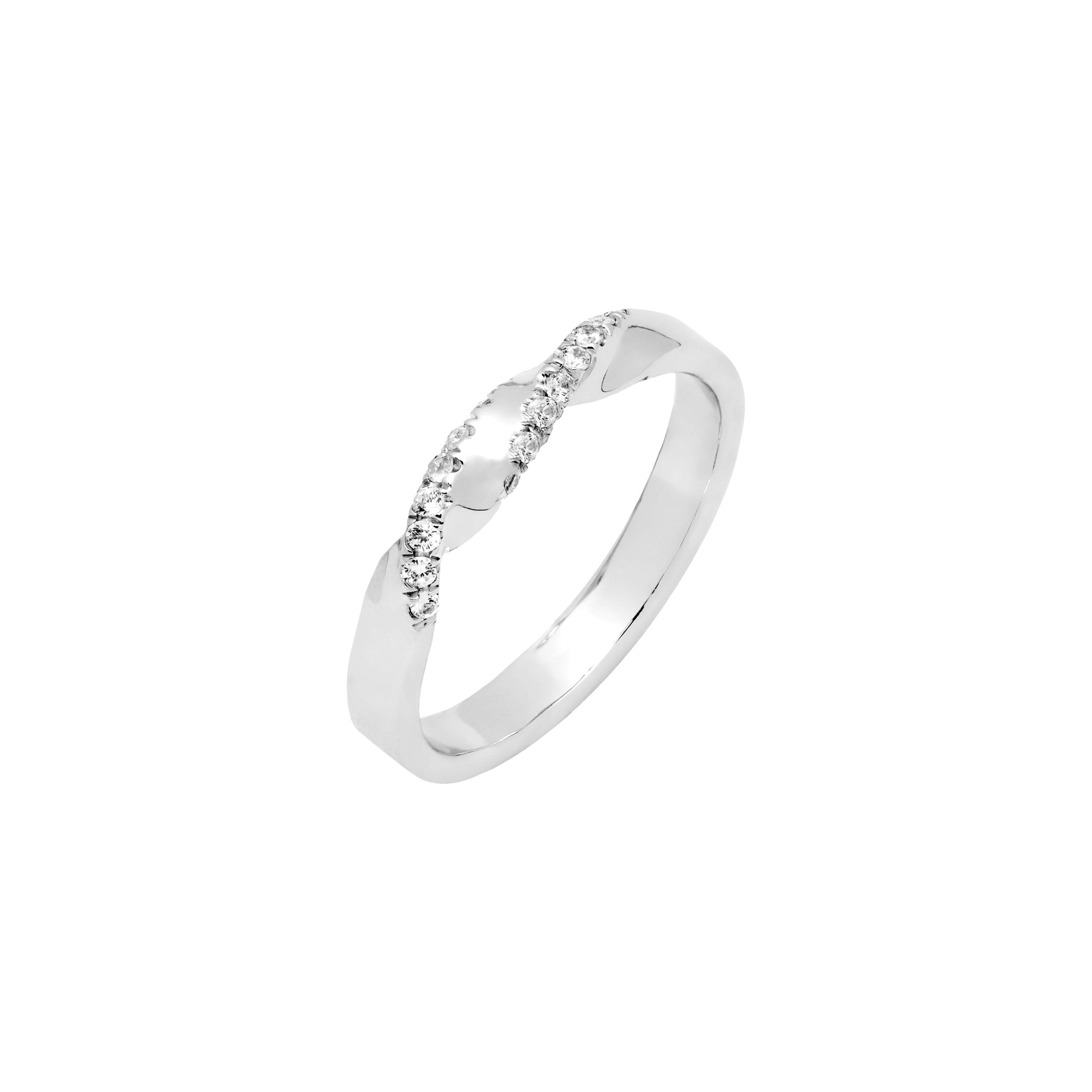 Infinity with diamond